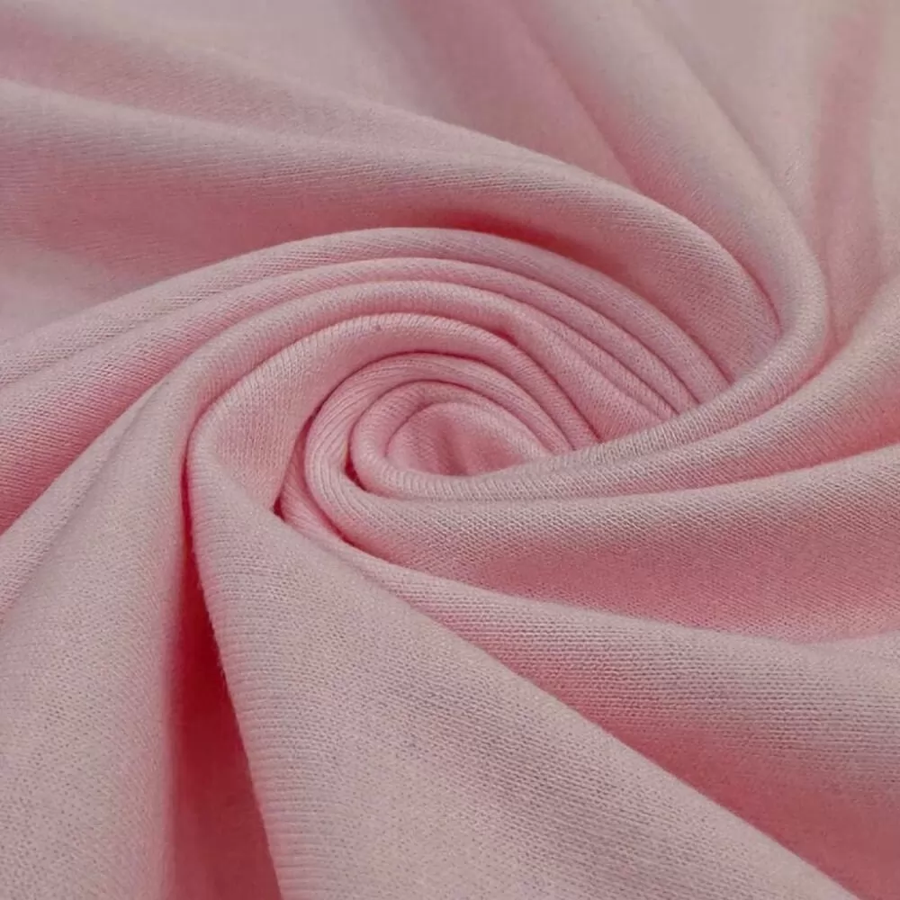 MEIA MALHA FIO 30/1 |PENTEADA|  100% ALG - ROSA (16M30)