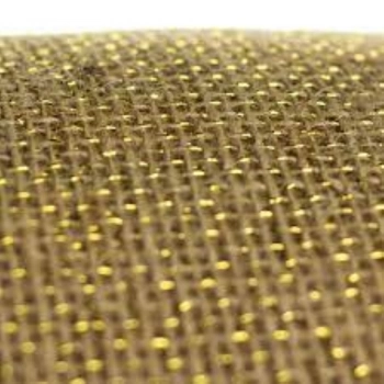 JUTA C/FIO DOURADO + ABERTA 100cmX100cmL - 100%CJ