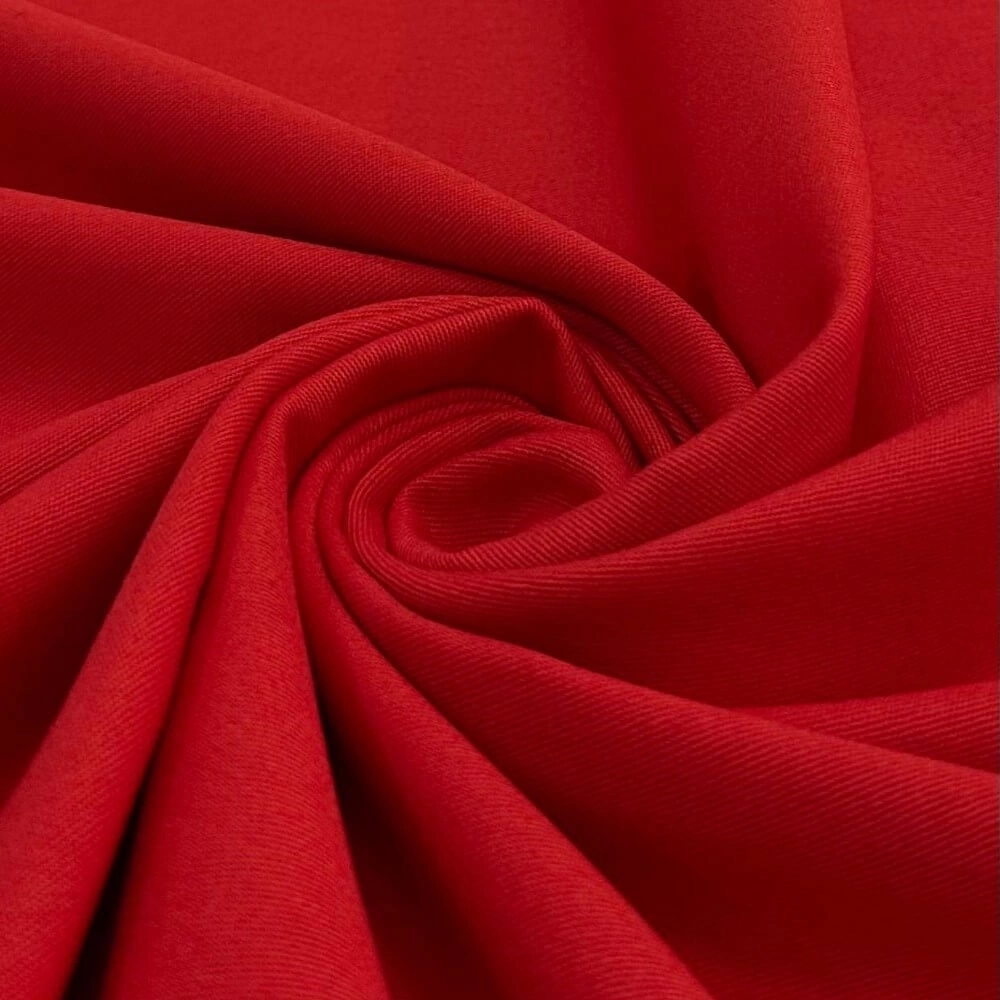 TECIDO BRIM LEVE-100cmX160cmL-100% ALG  - VERMELHO