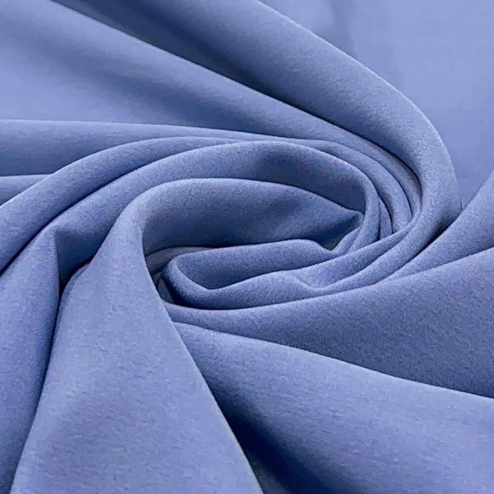 TECIDO SEDA PLUMA-100cmX150cmL-96%POL 04%ELAST-AZUL SERENIT