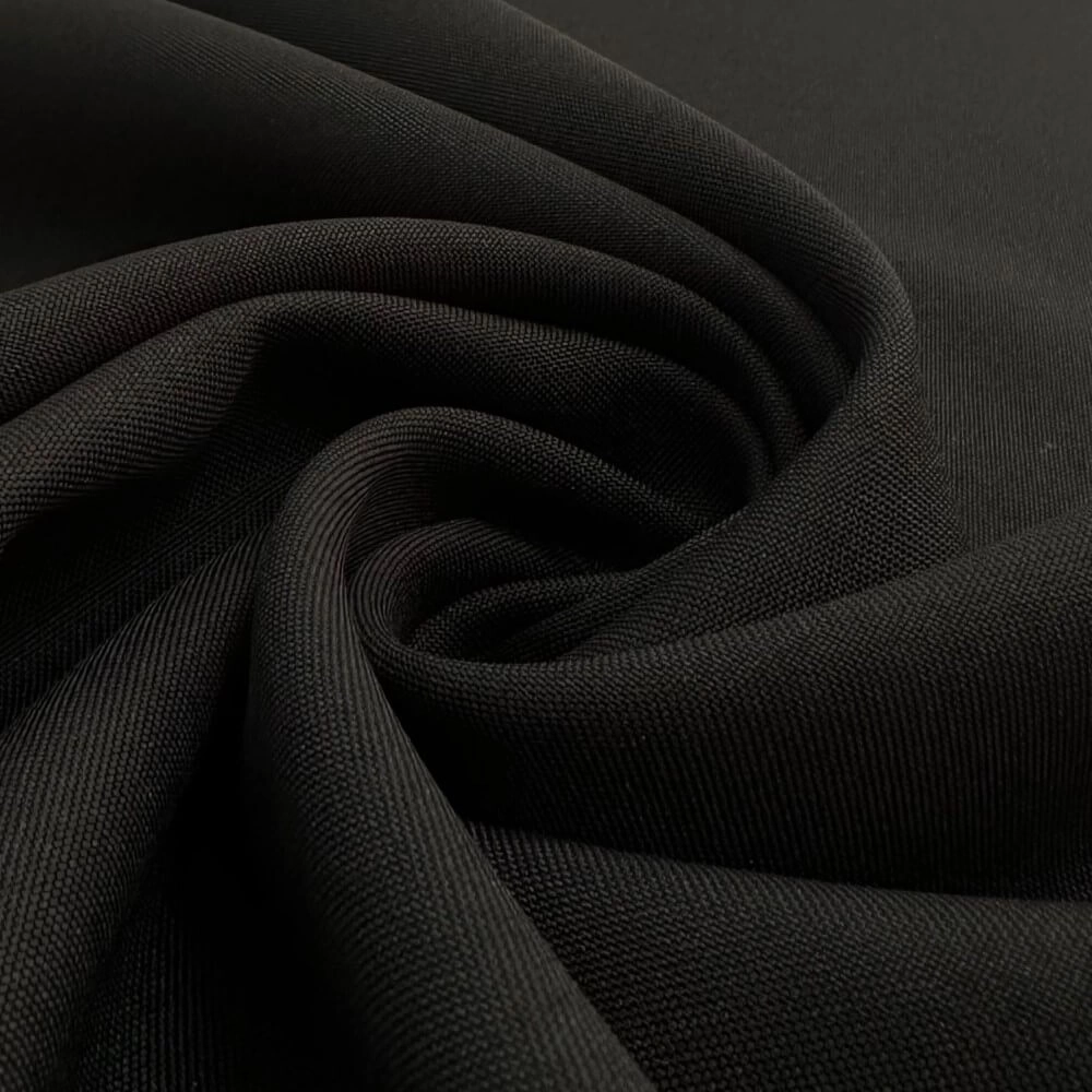 TECIDO OXFORD LISO - 100cmX150cmL-100%POL  - PRETO