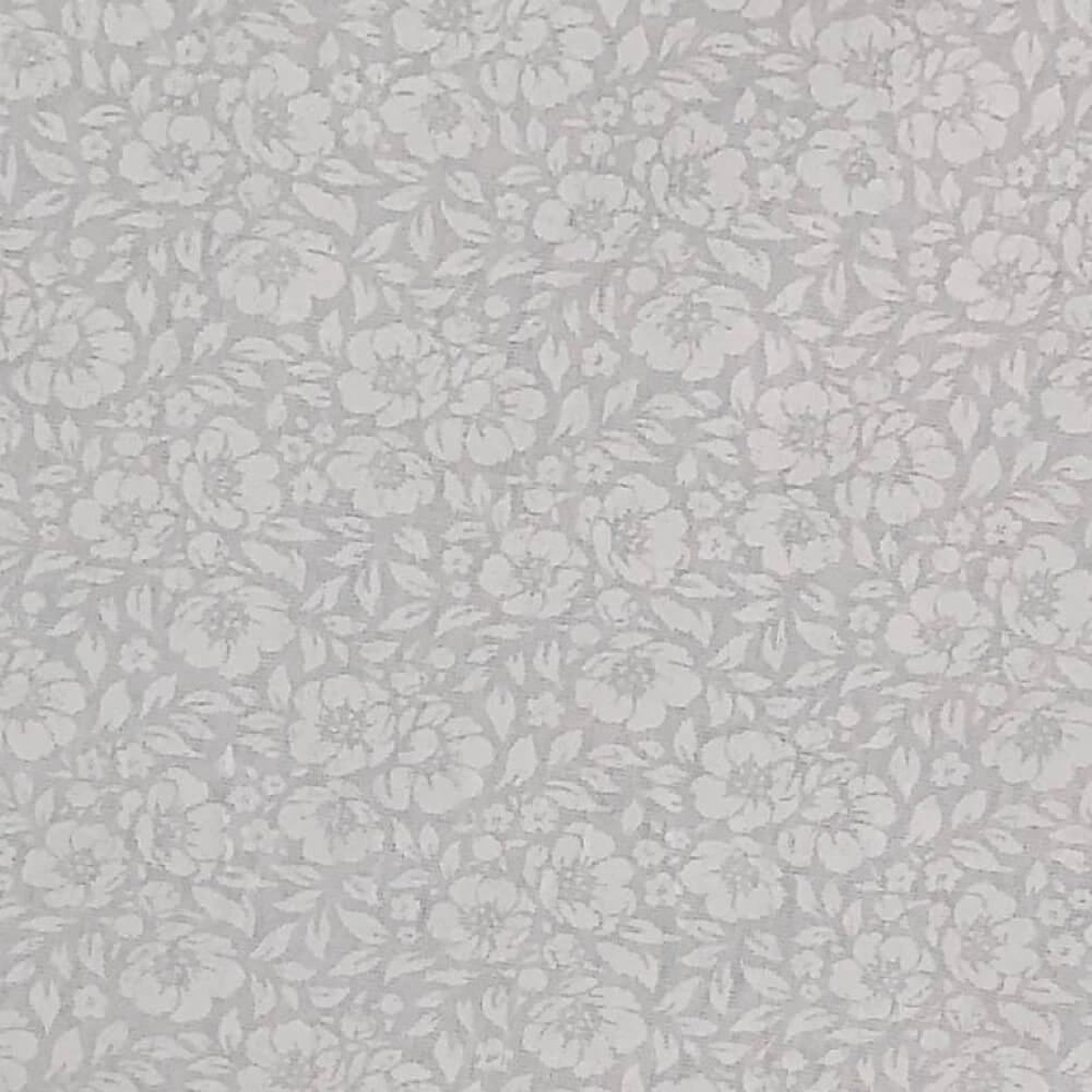 TECIDO TRICOLINE FLORAL 1,50L 100% ALG - T461