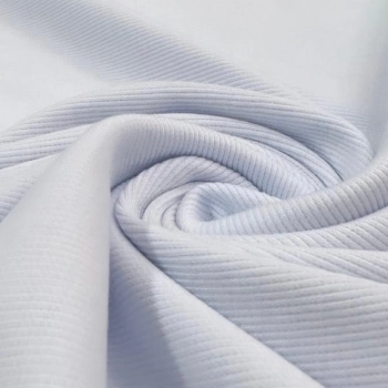 RIBANA TUBULAR (PUNHO) 100cmX53cmL/T - Fibras* - BRANCO