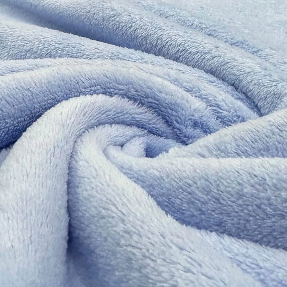 PELÚCIA FLEECE LISA |LÃ| 100cmX150cmL-100% POL - AZUL