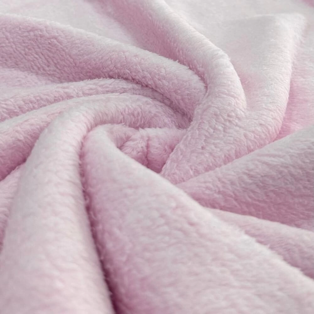 PELÚCIA FLEECE LISA |LÃ| 100cmX150cmL-100% POL-ROSA/ROSÉ