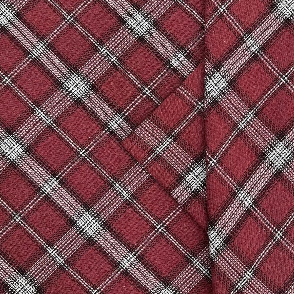 TECIDO FLANELA XADREZ |cachá - tartan| 100cmX150cmL-100% ALG