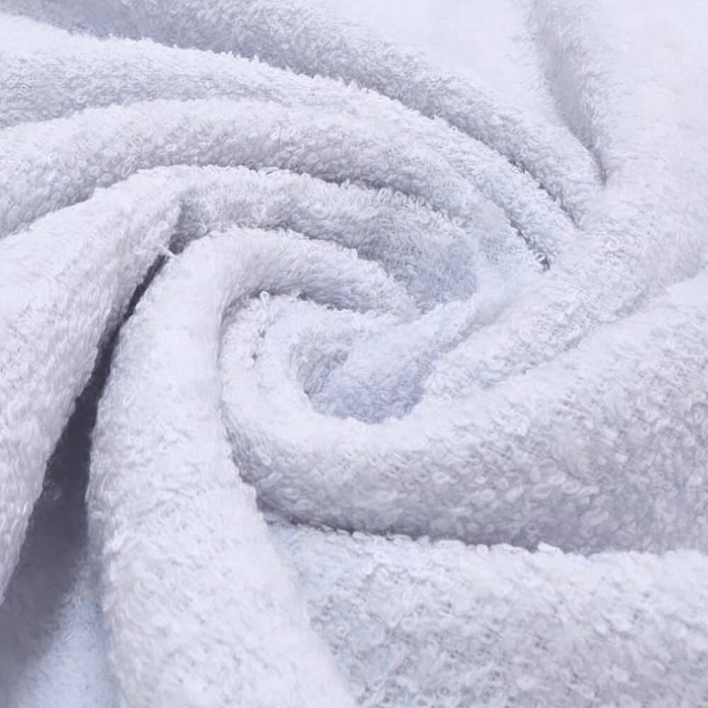 TECIDO FELPUDO ATOALHADO-100cmX150cmL-100%ALG - BRANCO