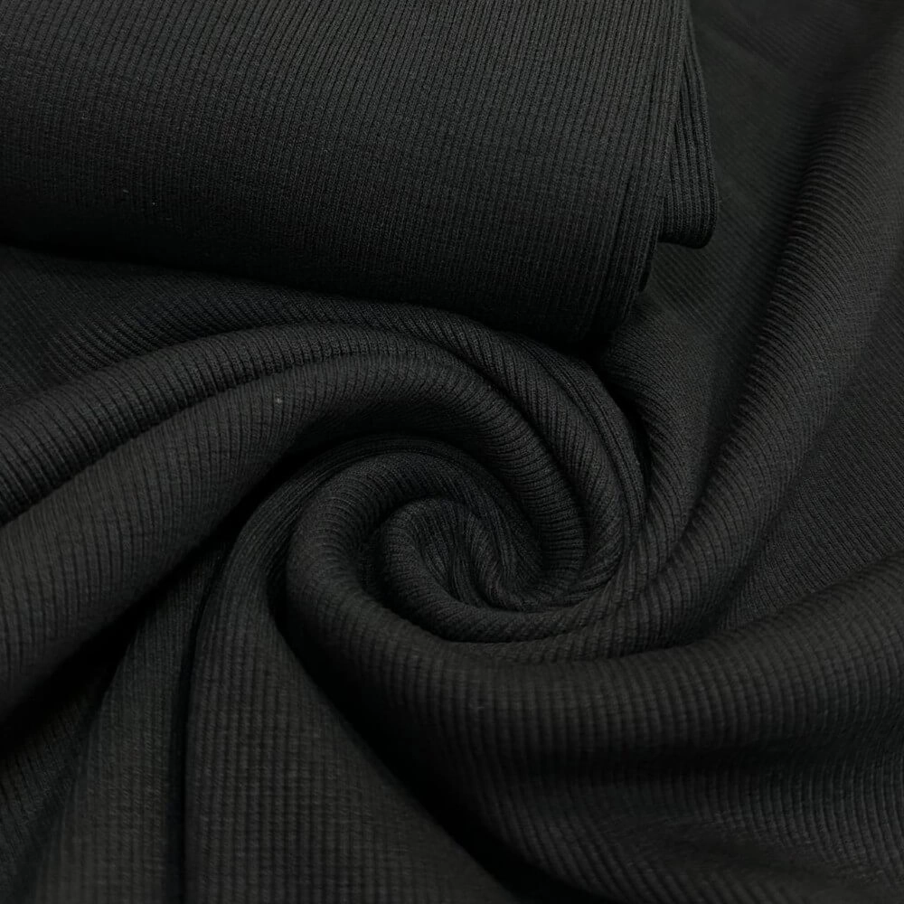 RIBANA TUBULAR (PUNHO) 100cmX53cmL/T - Fibras*- PRETO